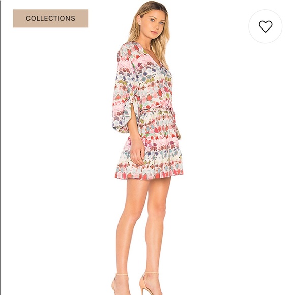 Brand New!Alexis Damiana Dress in water abstract! - Picture 6 of 7